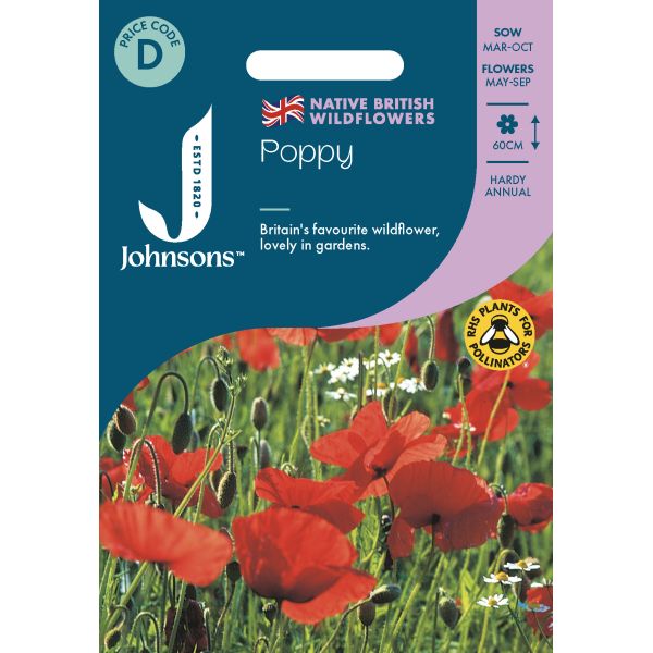 wildflower seeds poppies Wildflower Poppy Seeds