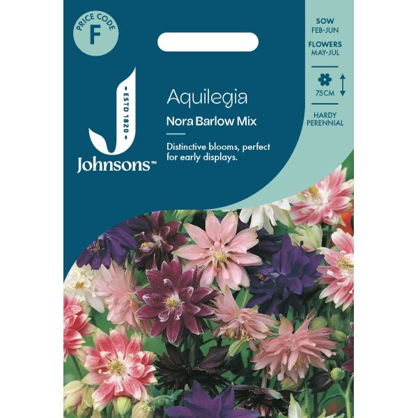 Aquilegia Nora Barlow Mix Seeds