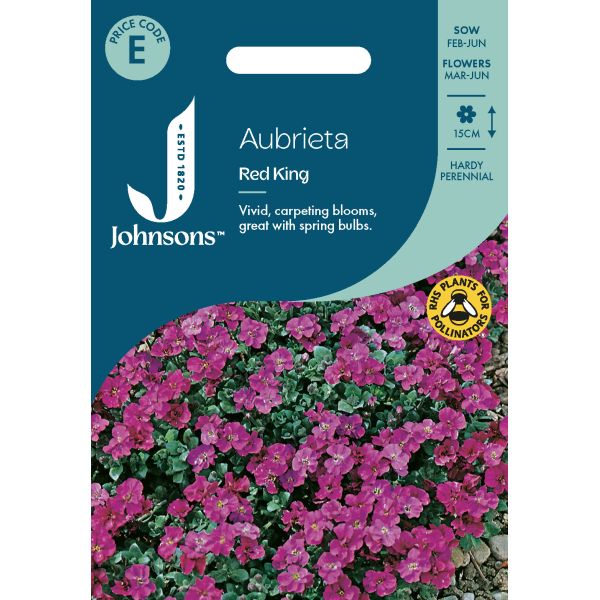 Aubrieta Large Flowered Mix Seeds