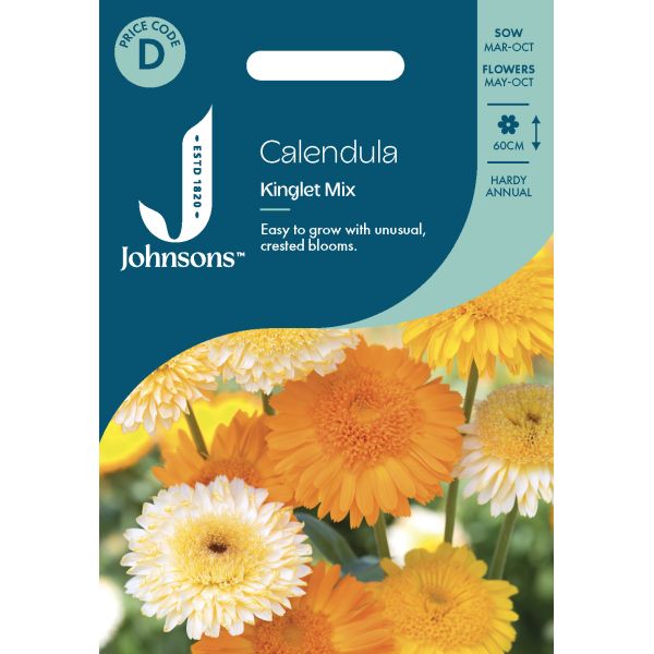 Calendula Kinglet Mix Seeds