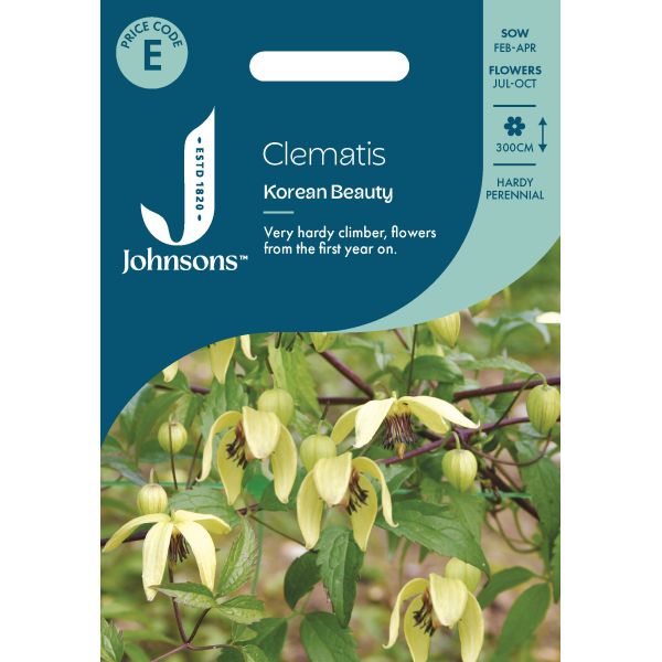 Clematis Chiisanensis Korean Seeds