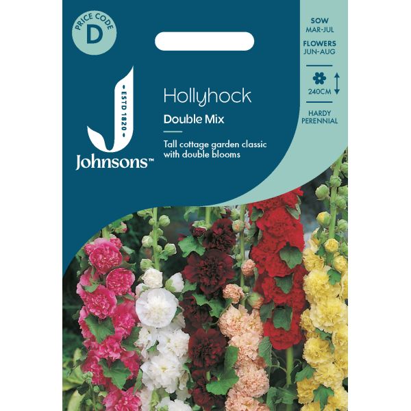 Hollyhock Double Mixed Seeds