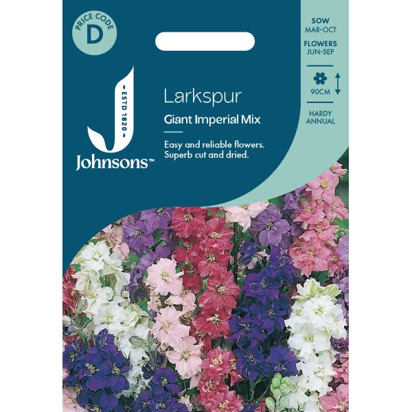 Larkspur Giant Imperial Mix Seeds
