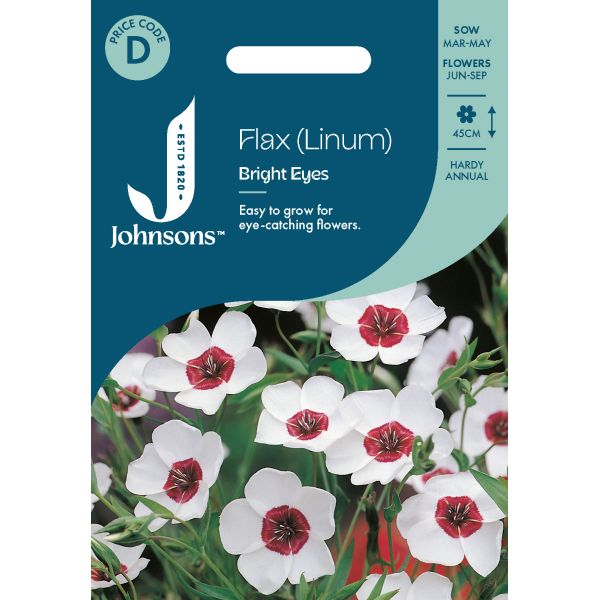 Linum Bright Eyes Seeds