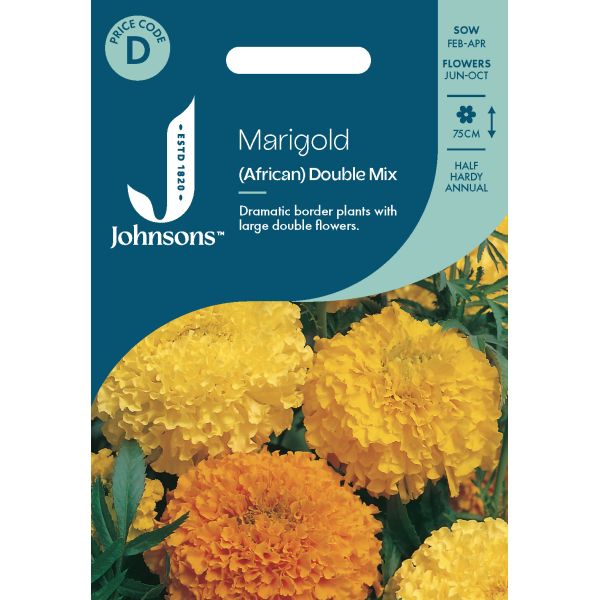 Marigold (African) Double Mixed Seeds