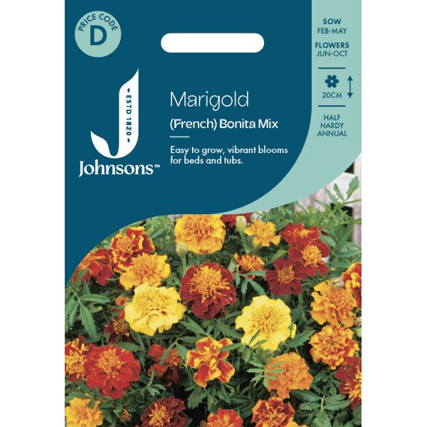 Marigold (French) Bonita Mixed Seeds