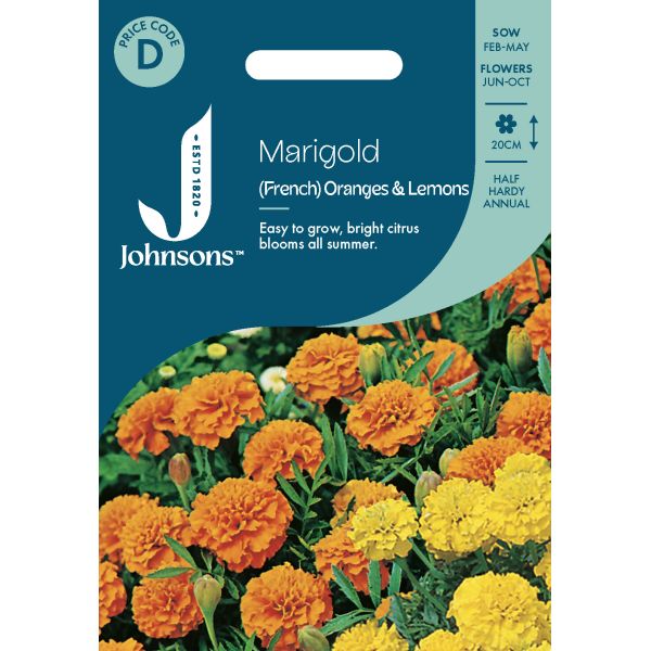 Marigold (French) Oranges & Lemons Seeds