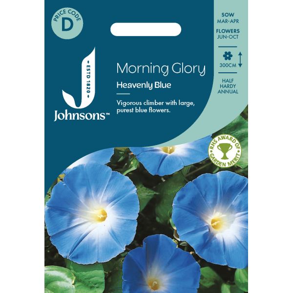 Morning Glory Heavenly Blue Seeds | Johnsons