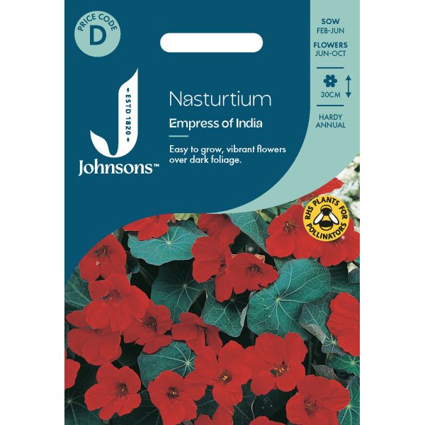 Nasturtium Empress of India Seeds
