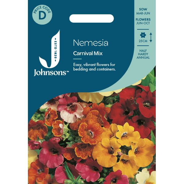 Nemesia Carnival Mix Seeds