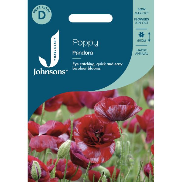 Poppy Pandora Seeds