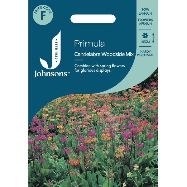 Primula Candelabra Woodside Mix Seeds
