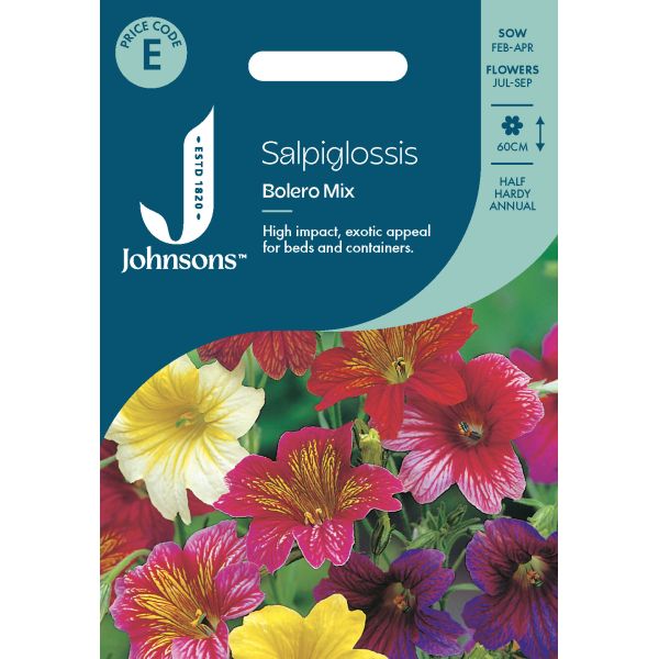 Salpiglossis Bolero Mix Seeds