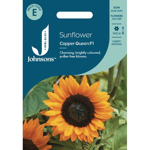 Sunflower Copper Queen F1 Seeds
