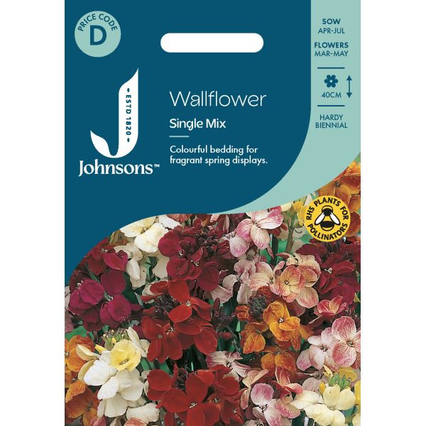 Wallflower Single Mix Seeds