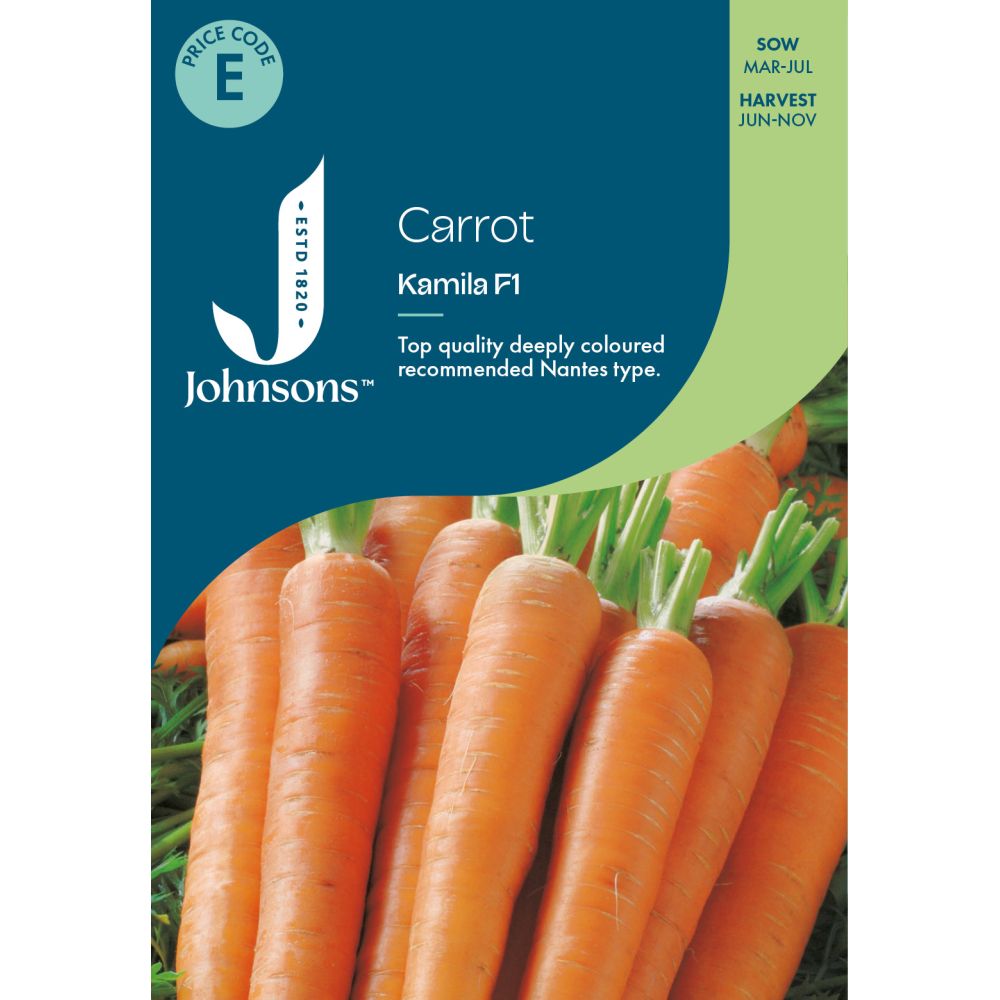 Carrot Kamila F1 Seeds