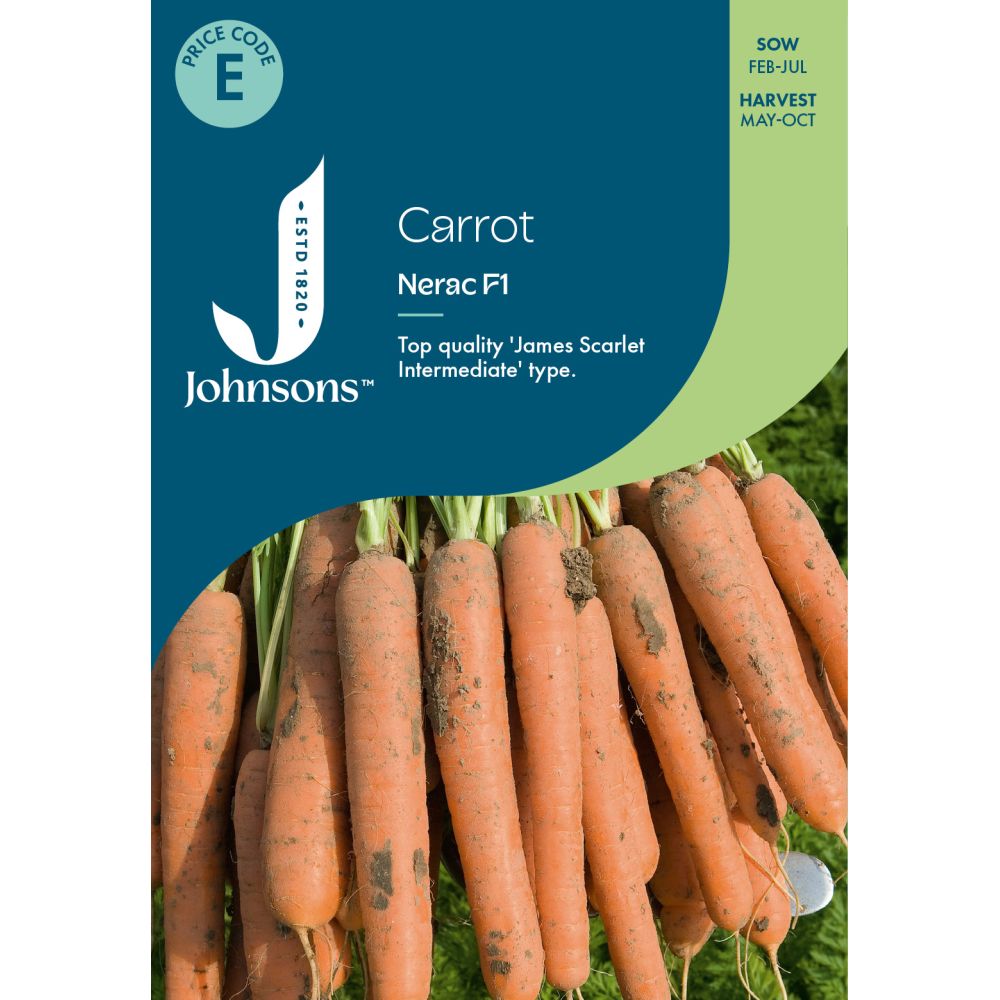 Carrot Nerac F1 Seeds