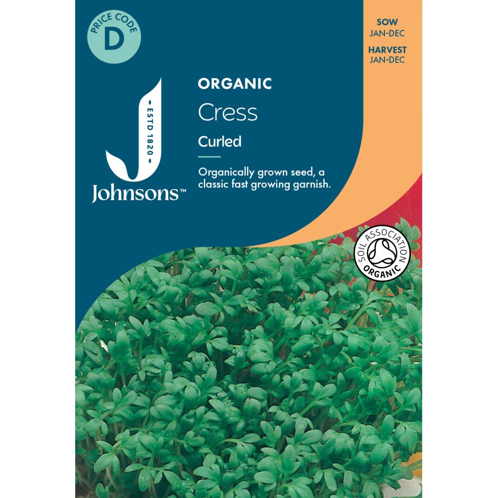 Cress Curled Organic Seeds