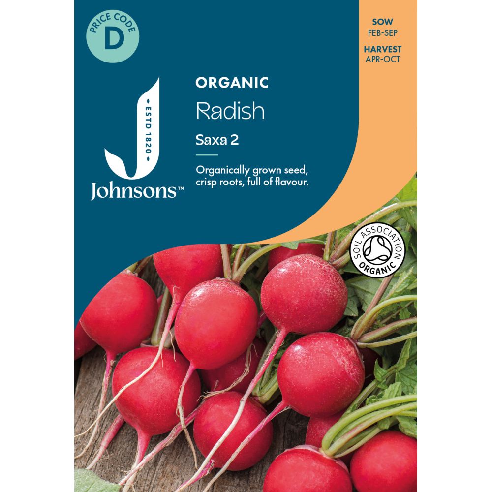 Radish Saxa 2 Organic Seeds