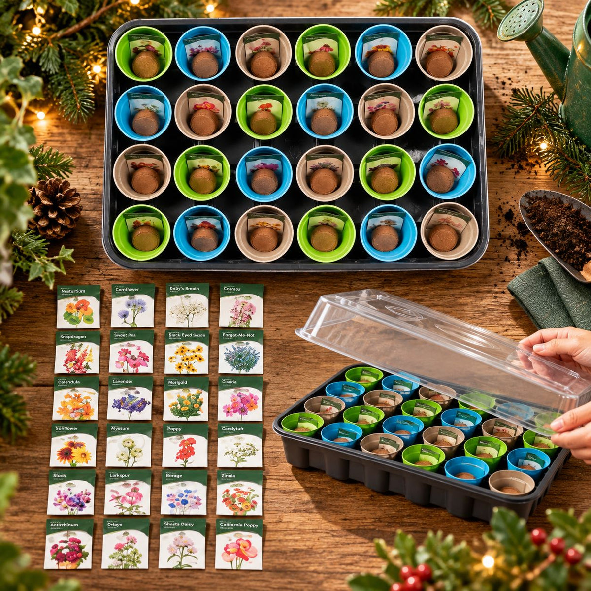 Christmas in Bloom – Flower Seed Advent Calendar