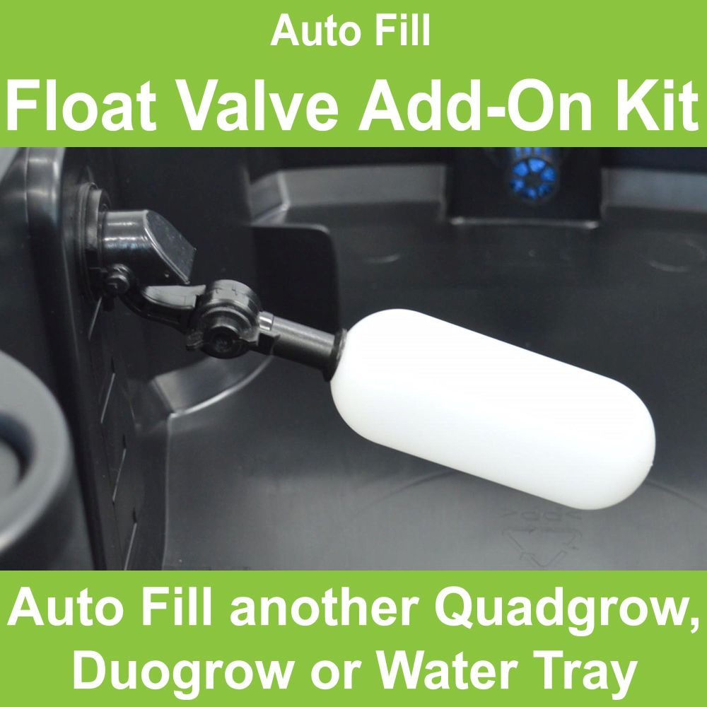 Auto Fill Float Valve Add-On Kit x 2 (Quadgrow spares)