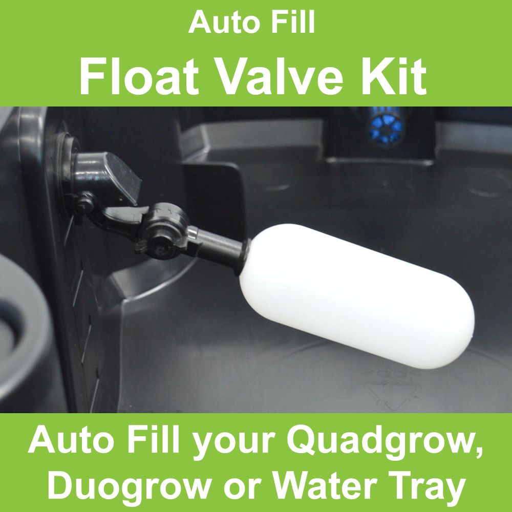 Auto Fill Float Valve Kit x 2 (Quadgrow spares)