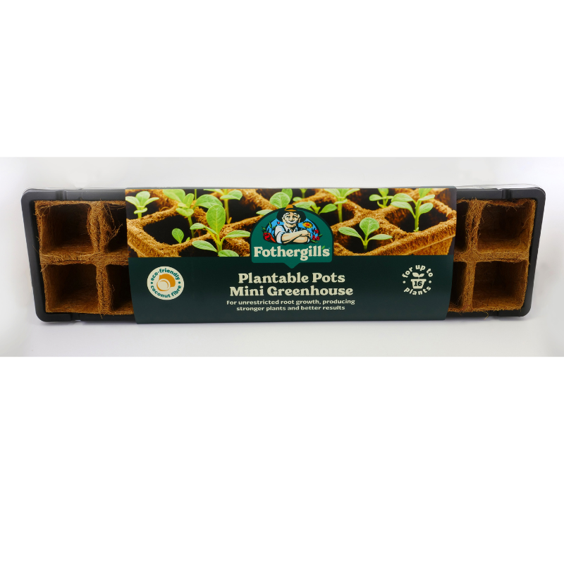 Plantable Pots Greenhouse Kit (16 plants)