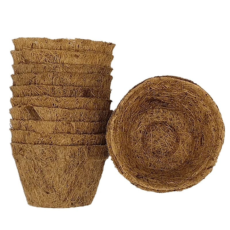 20 x 8cm Coir Pots