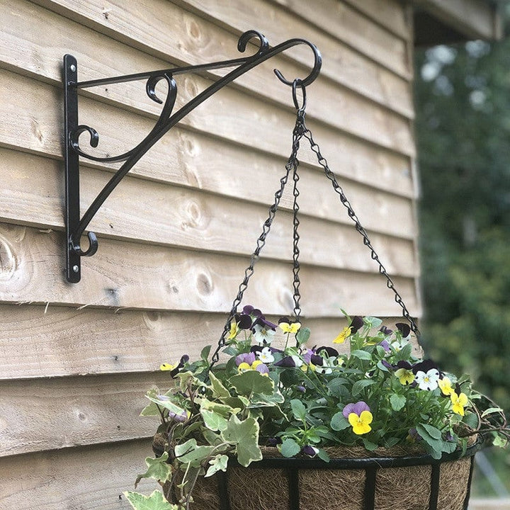 40cm Basket Cambridge Metal Hanging Baskets & Bracket