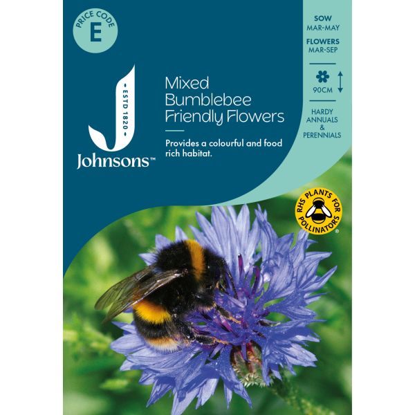 Mixed Bumblebee Friendly Flowers Seeds