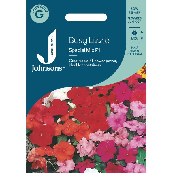 Busy Lizzie Special Mix F1 Seeds