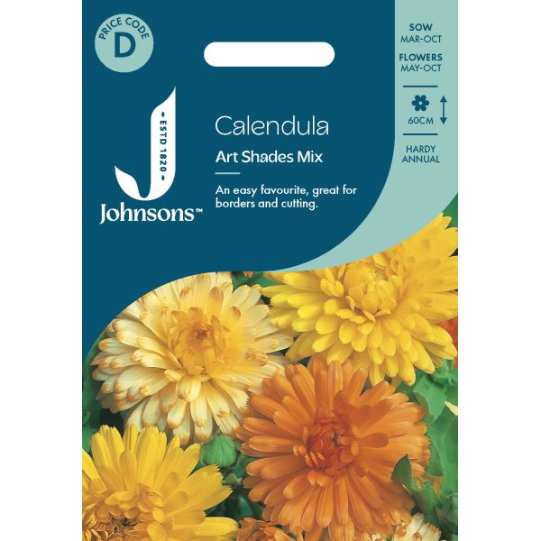 Calendula Art Shades Mixed Seeds