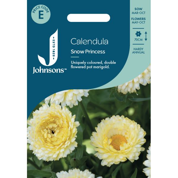 Calendula Snow Princess Seeds
