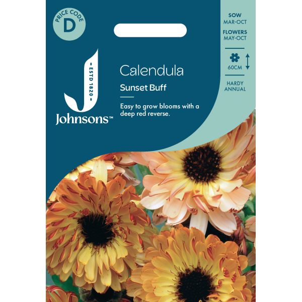 Calendula Sunset Buff Seeds