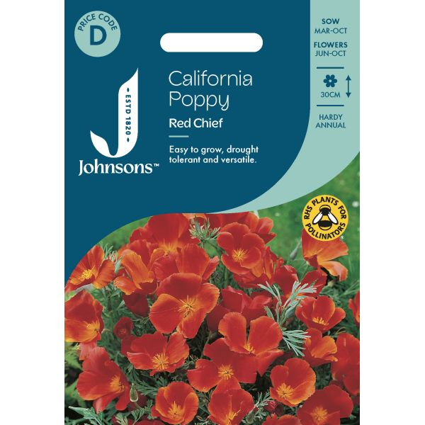 California Poppy Red Chief Seeds
