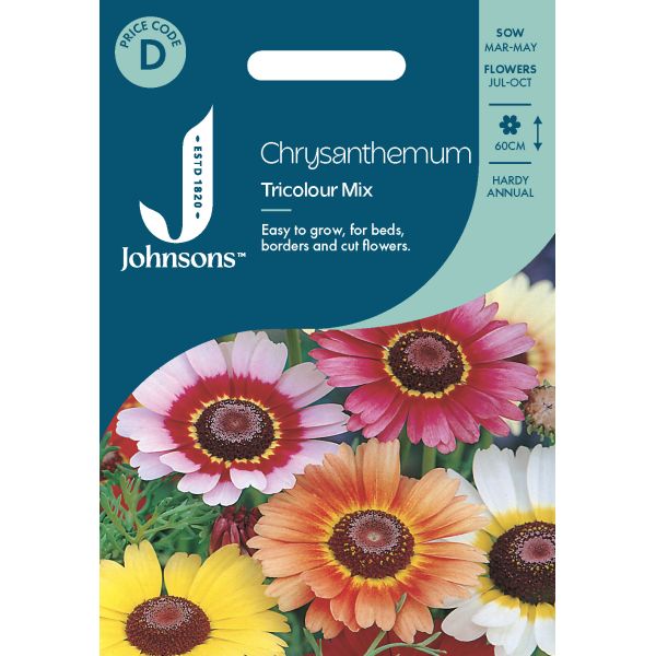 Chrysanthemum Tricolour Mix Seeds