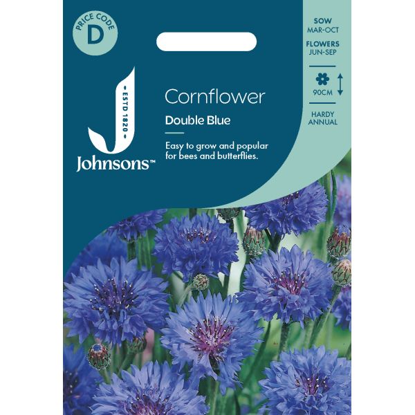 Cornflower Double Blue Seeds