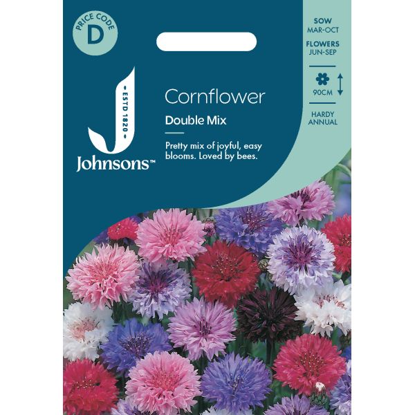 Cornflower Double Mixed Seeds