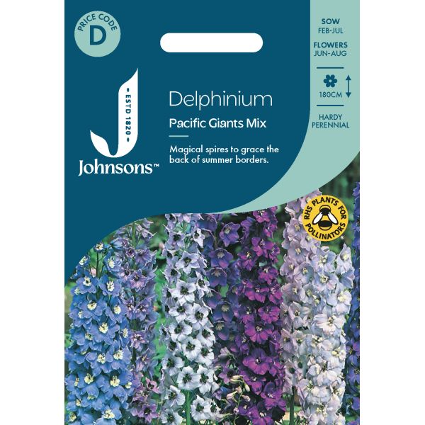 Delphinium Pacific Giants Mixed Seeds