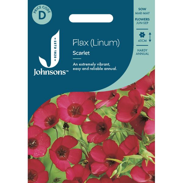 Flax Scarlet - Linum Seeds