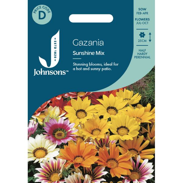 Gazania Sunshine Mixed Seeds