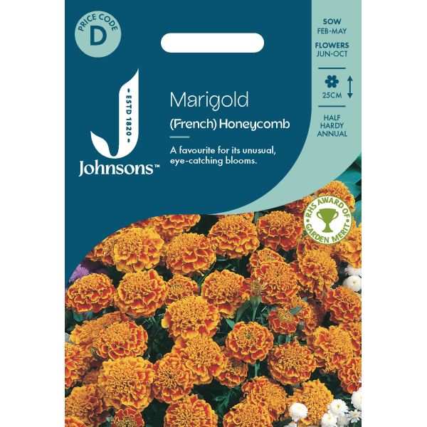 Marigold (French) Honeycomb Seeds