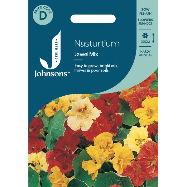 Nasturtium Jewel Mixed Seeds