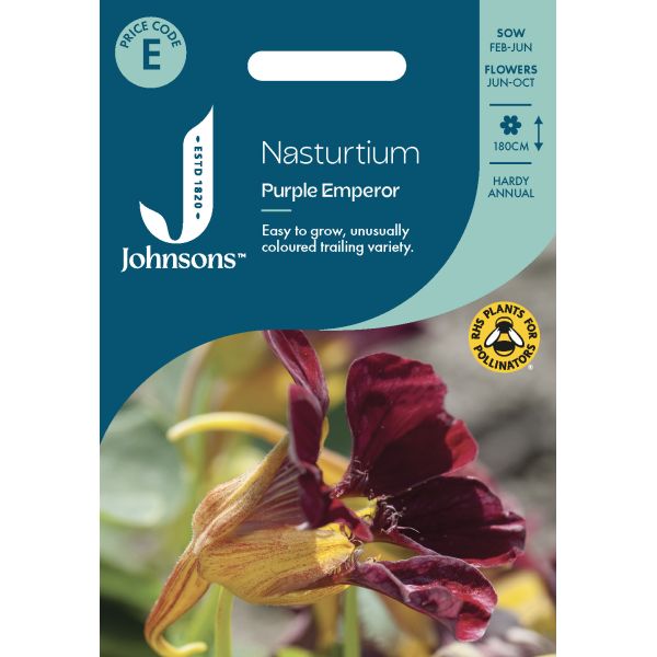 Nasturtium Purple Emperor Seeds