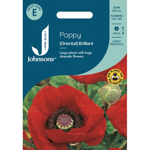 Poppy Oriental Brilliant Seeds