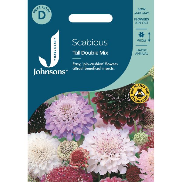 Scabious Tall Double Mixed Seeds
