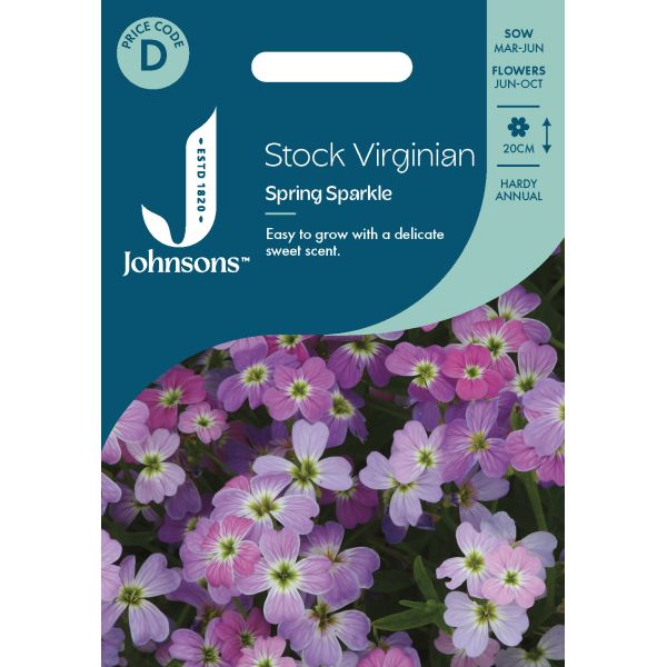 Stock Virginian Spring Sparkle Seeds