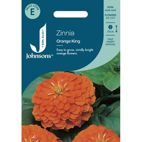 Zinnia Orange King Seeds