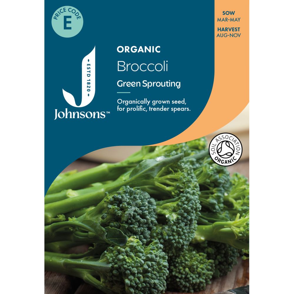 Broccoli Green Sprouting Organic Seeds
