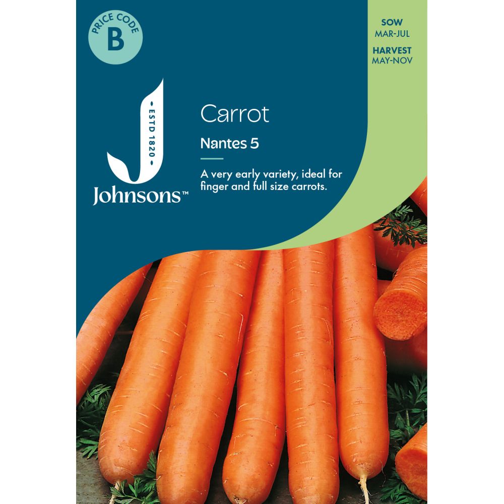 Carrot Nantes 5 Seeds